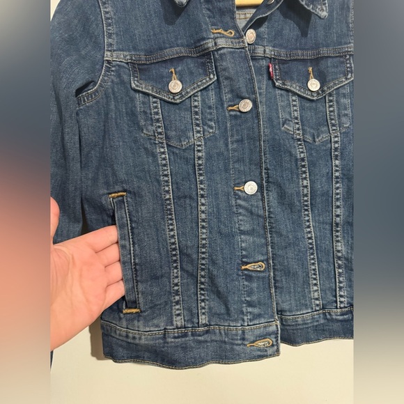 Levi’s Women's Blue Denim Jacket Small - Picture 3 of 6